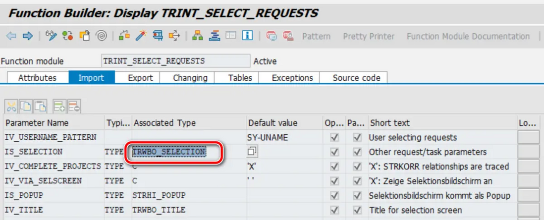 SAP ABAP 传输请求背后的读取函数和存储数据库表讲解试读版