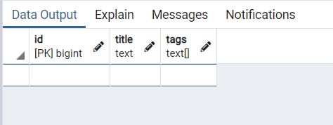 PostgreSQL 数组类型使用详解