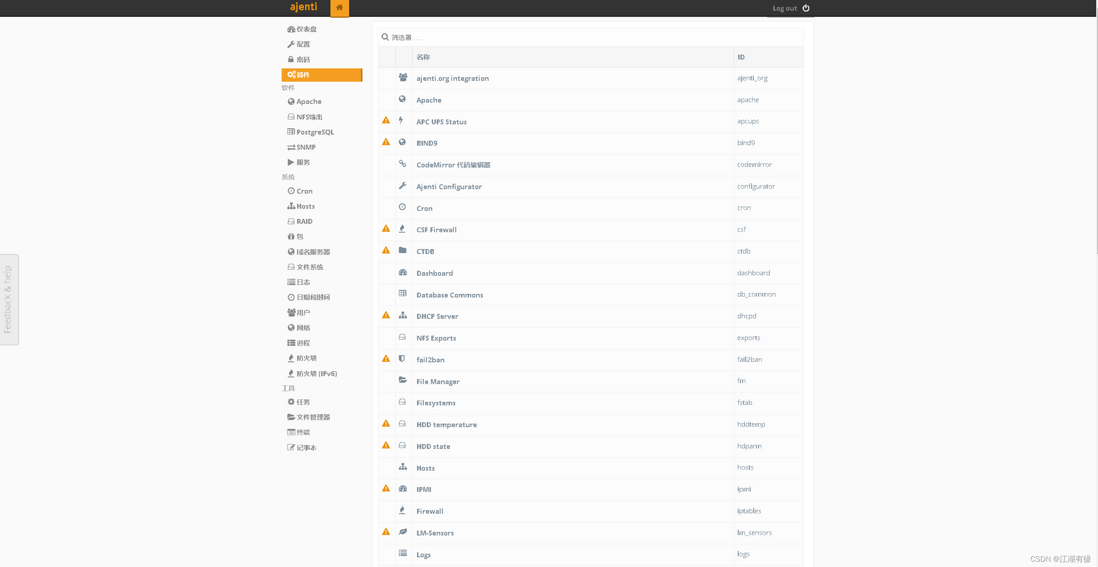 Linux系统之部署Ajenti服务器管理面板