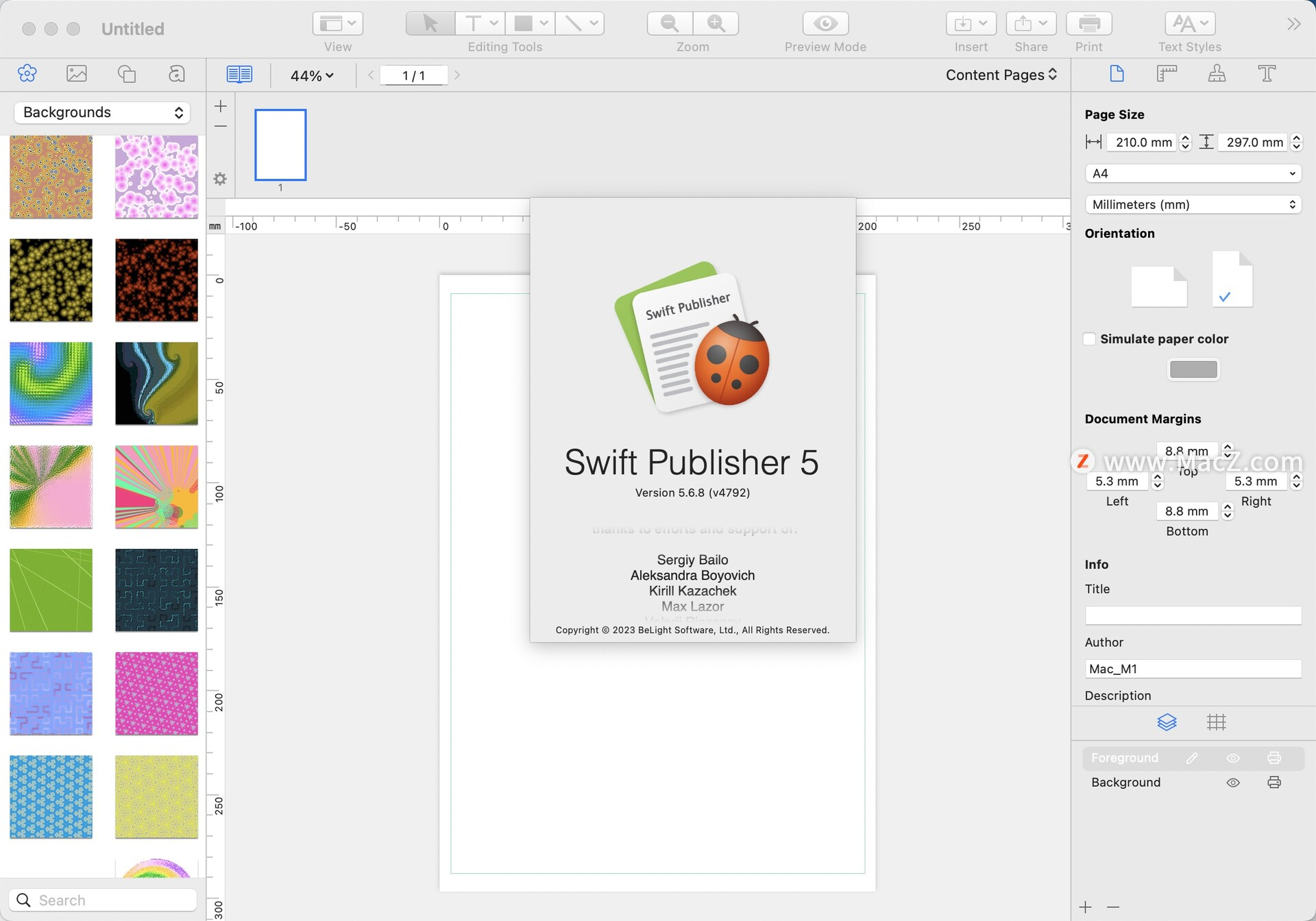 Macos版本设计编辑工具：Swift Publisher 5「Mac」
