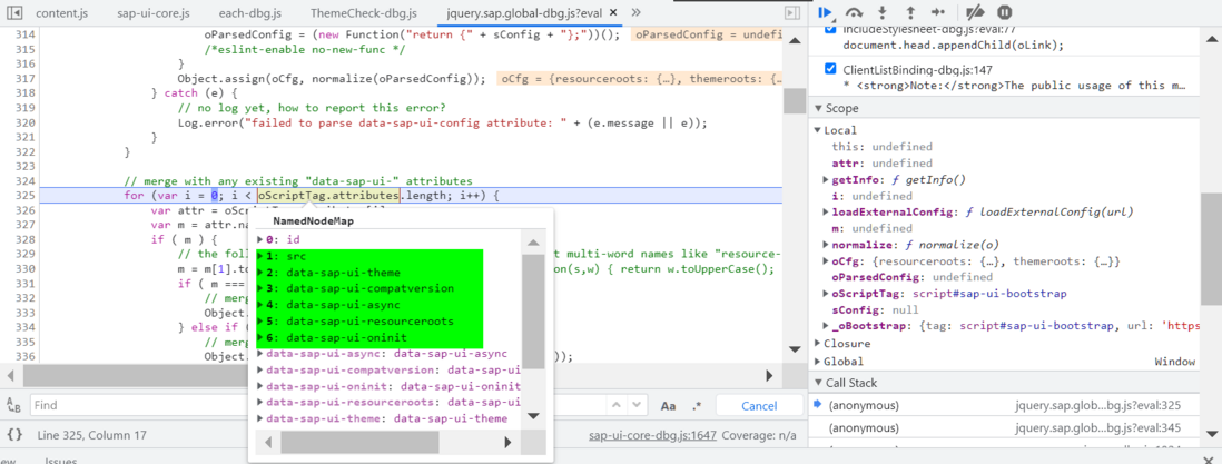 SAP UI5 Theme Library 的解析逻辑和 SAP UI5 配置元数据的默认值