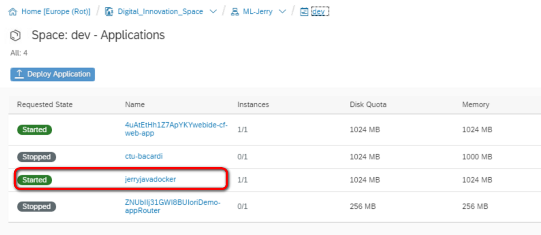 在SAP云平台上部署和运行Docker应用