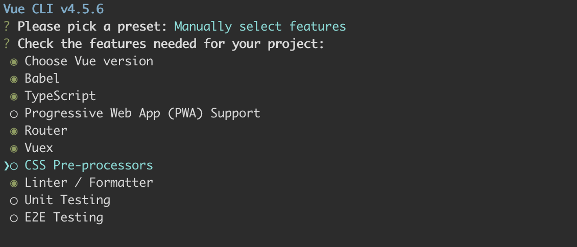 Vue3+Typscript 环境搭建