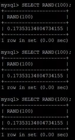 技术分享 | 使用 RAND() 函数过程中发现的诡异 Bug 分析