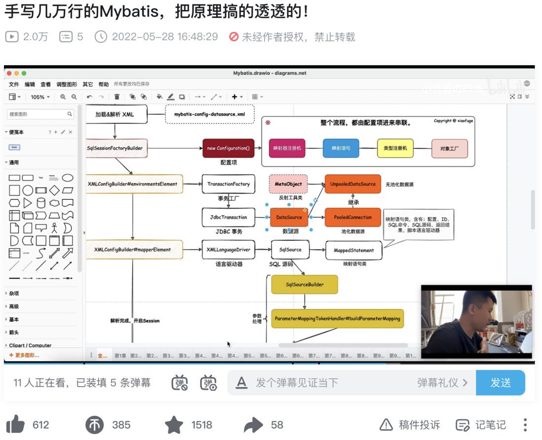 敲了几万行源码后，我给Mybatis画了张“全地图”