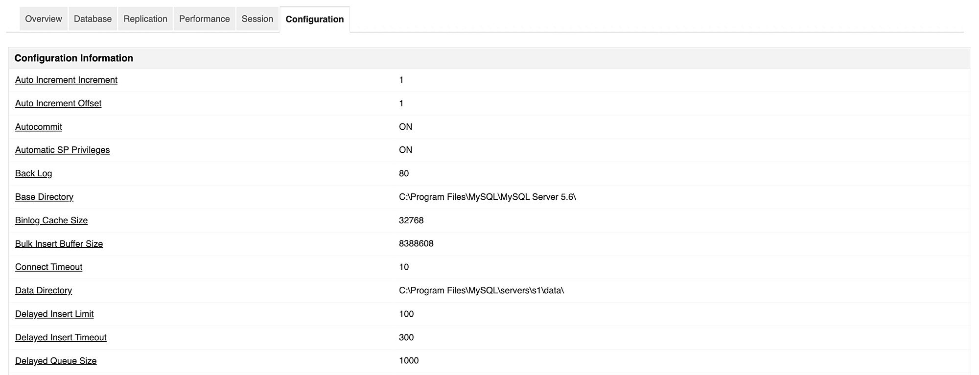 MySQL 服务器中需要监控的重要指标