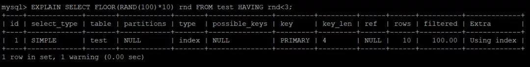 技术分享 | 使用 RAND() 函数过程中发现的诡异 Bug 分析