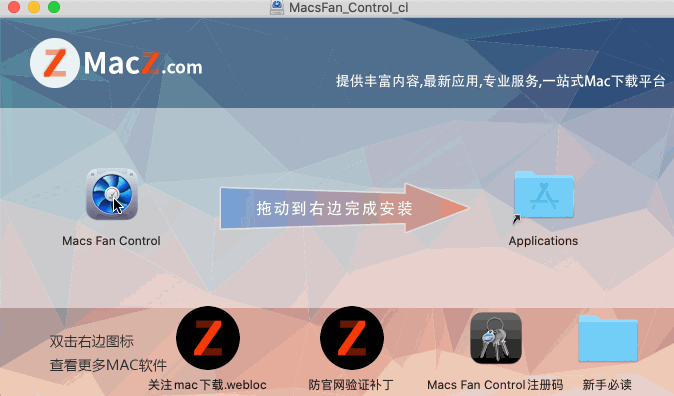 Macs Fan Control Pro中文介绍附激活教程「支持m1」