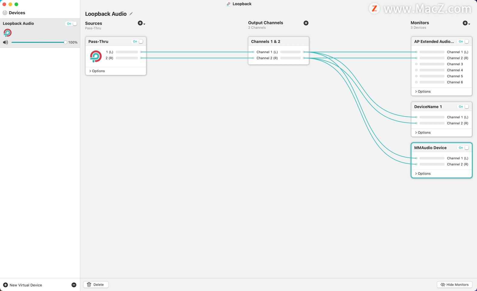 Loopback for Mac(音频传输系统)