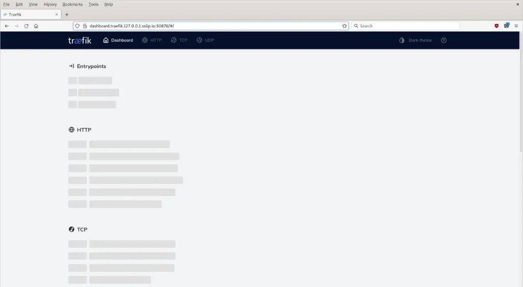 如何使用 Rancher Desktop 访问 Traefik Proxy 仪表板