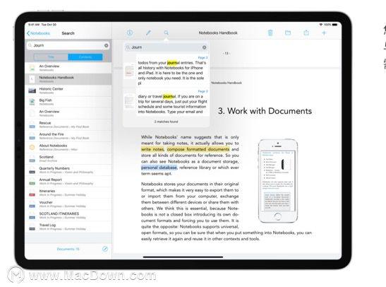Notebooks for Mac(多功能记事本) v2.1