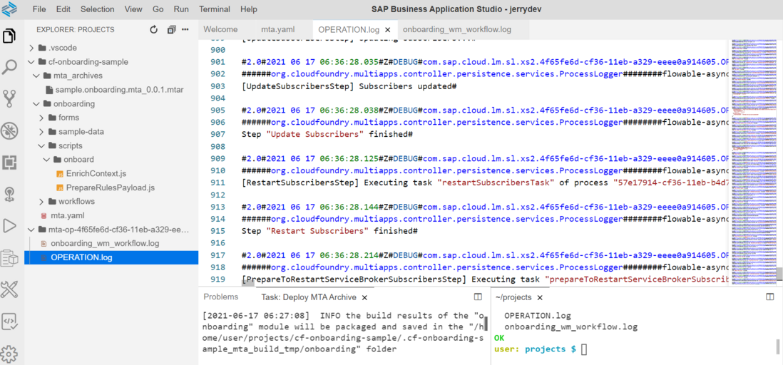 如何将SAP API Hub 上提供的工作流导入到 SAP BTP 上