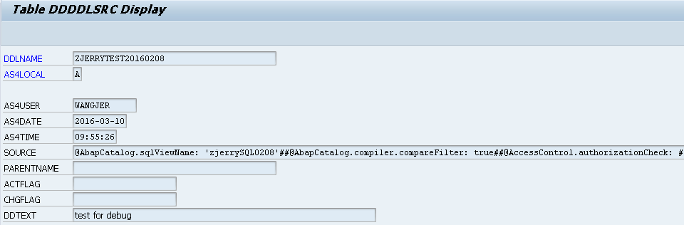 SAP CDS view自学教程之二：当SAP CDS view被激活时，背后发生了什么