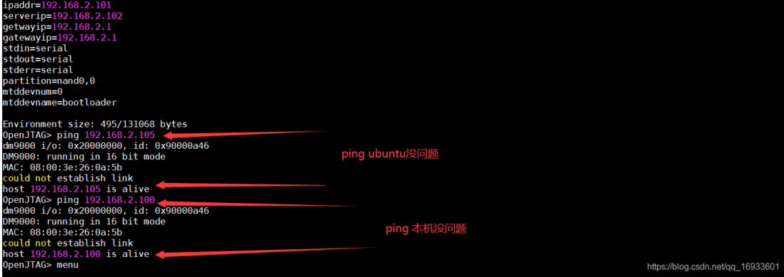 ubuntu16.04挂载根文件系统报错errno=Network is unreachable