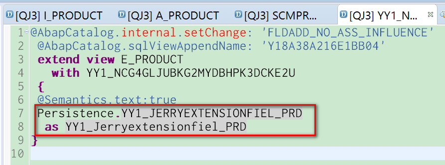 SAP S/4HANA里的MARA表和E_PRODUCT cds视图的关系