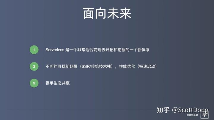前端搞 Serverless | 张挺 - 如何用函数框架快速开发大型 Web 应用