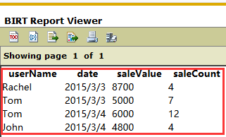 BIRT 中对 CSV 数据集传递参数