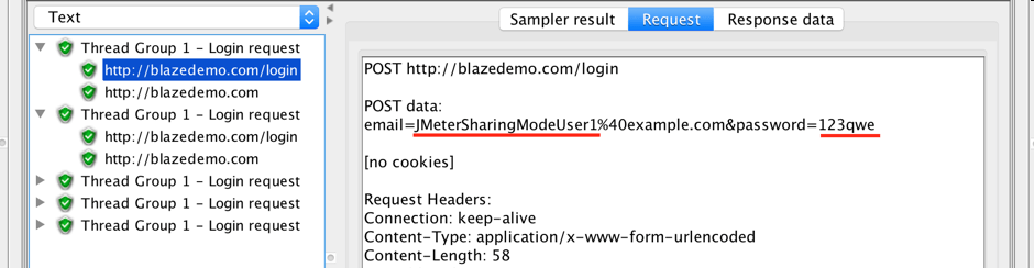 jMeter 里 CSV Data Set Config Sharing Mode 的含义详解