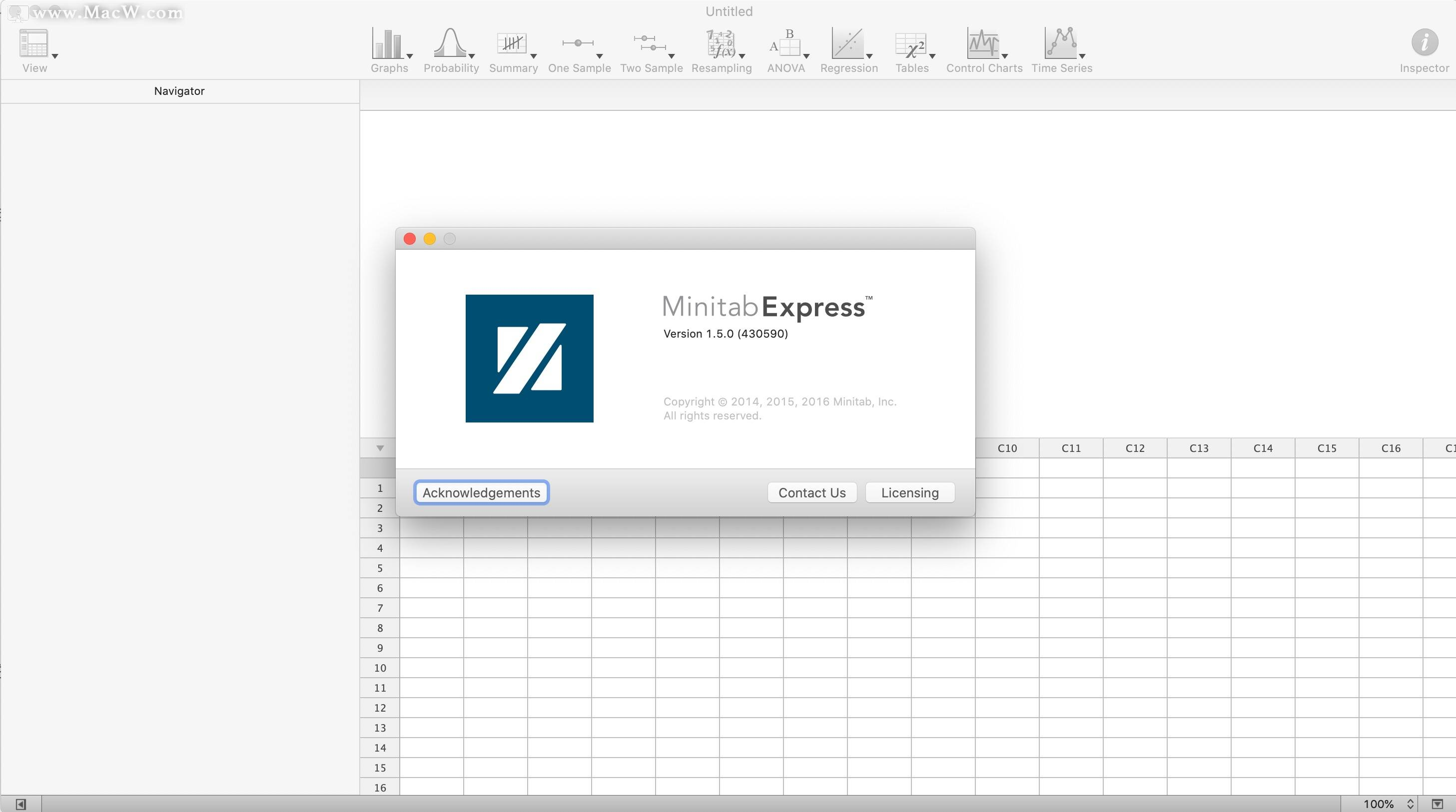 苹果Mac电脑数据分析工具：Minitab Express for Mac激活版 支持M1/M2