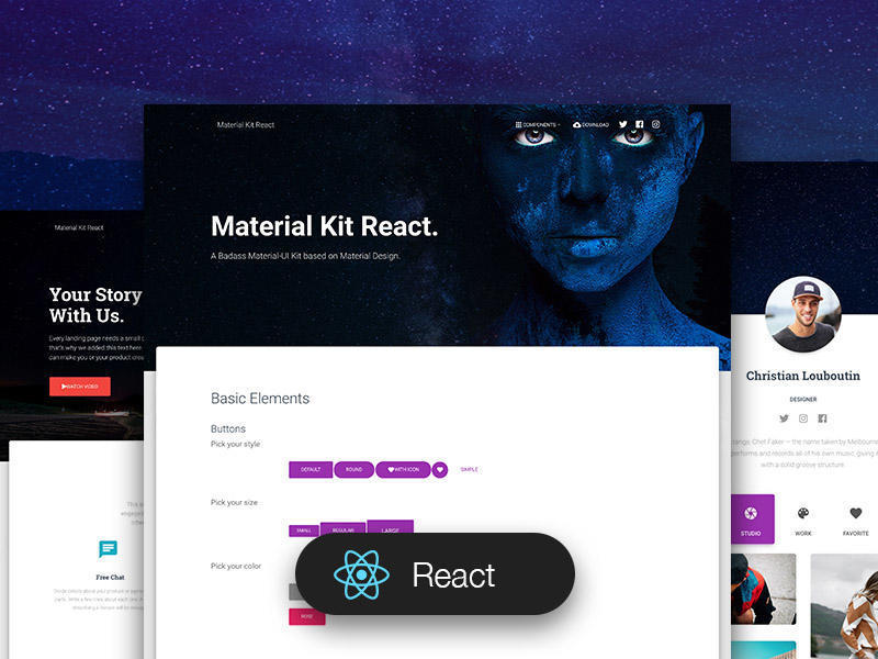 8个顶级React.js免费模板