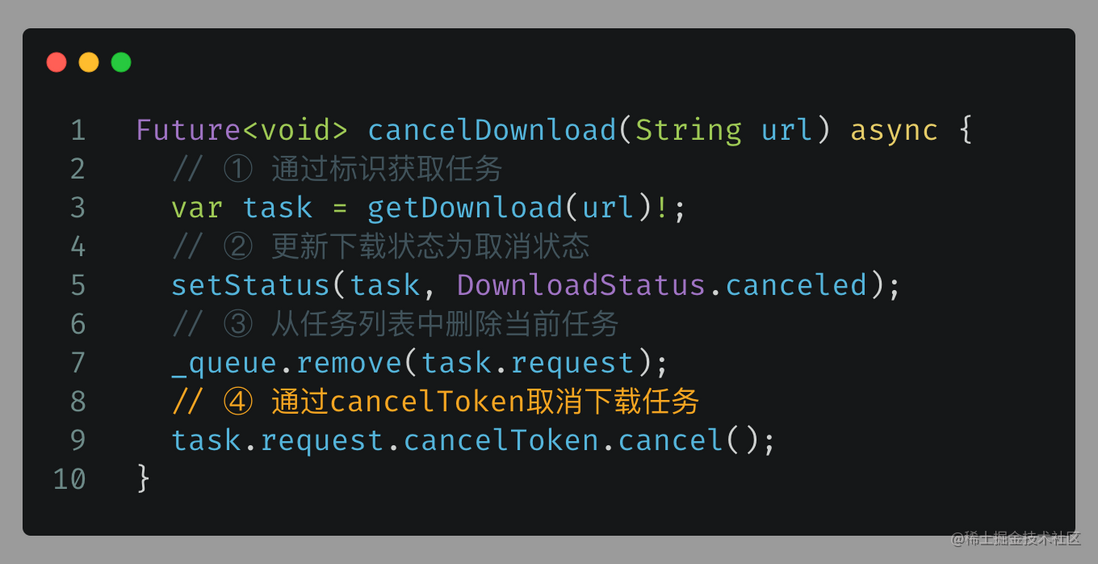 剖析flutter_download_manager学习如何做下载管理,暂停和取消