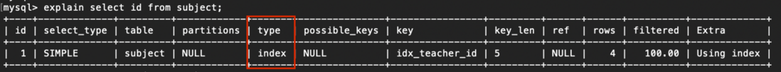 一张图彻底搞懂MySQL的 explain