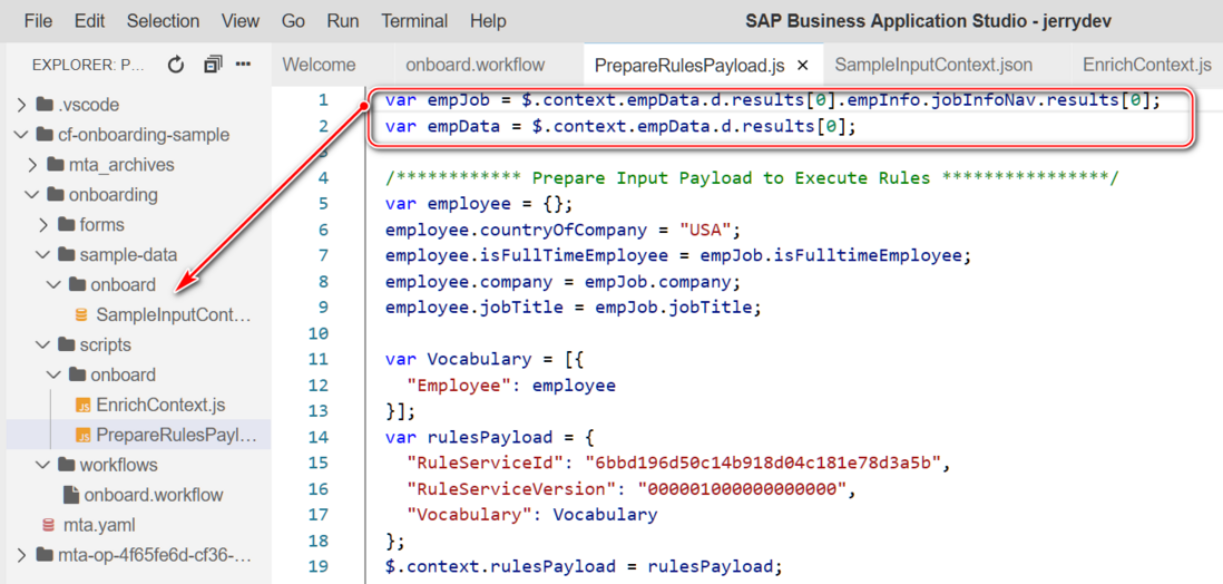 如何将SAP API Hub 上提供的工作流导入到 SAP BTP 上