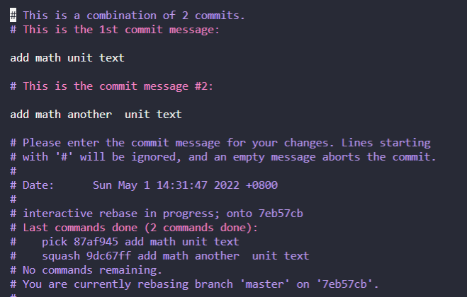 面试官：主说 Git Rebase 和 Git Merge 差异