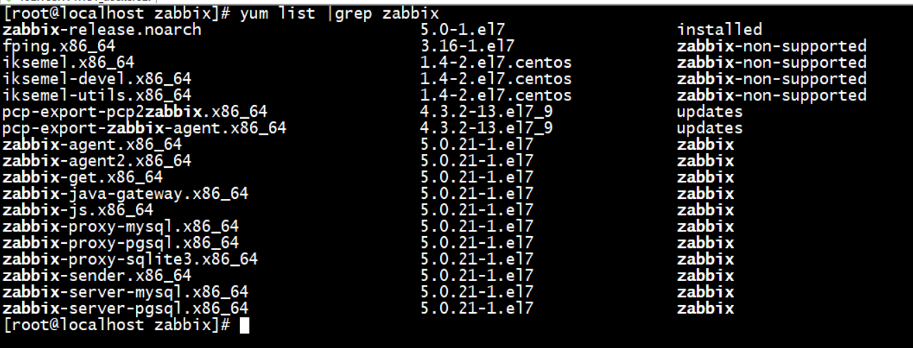 zabbix5.0安装以及配置中文