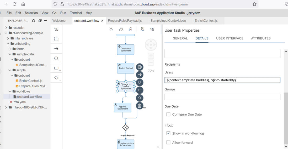 如何将SAP API Hub 上提供的工作流导入到 SAP BTP 上