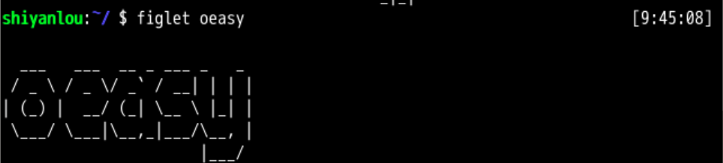oeasy教您玩转linux010204-figlet