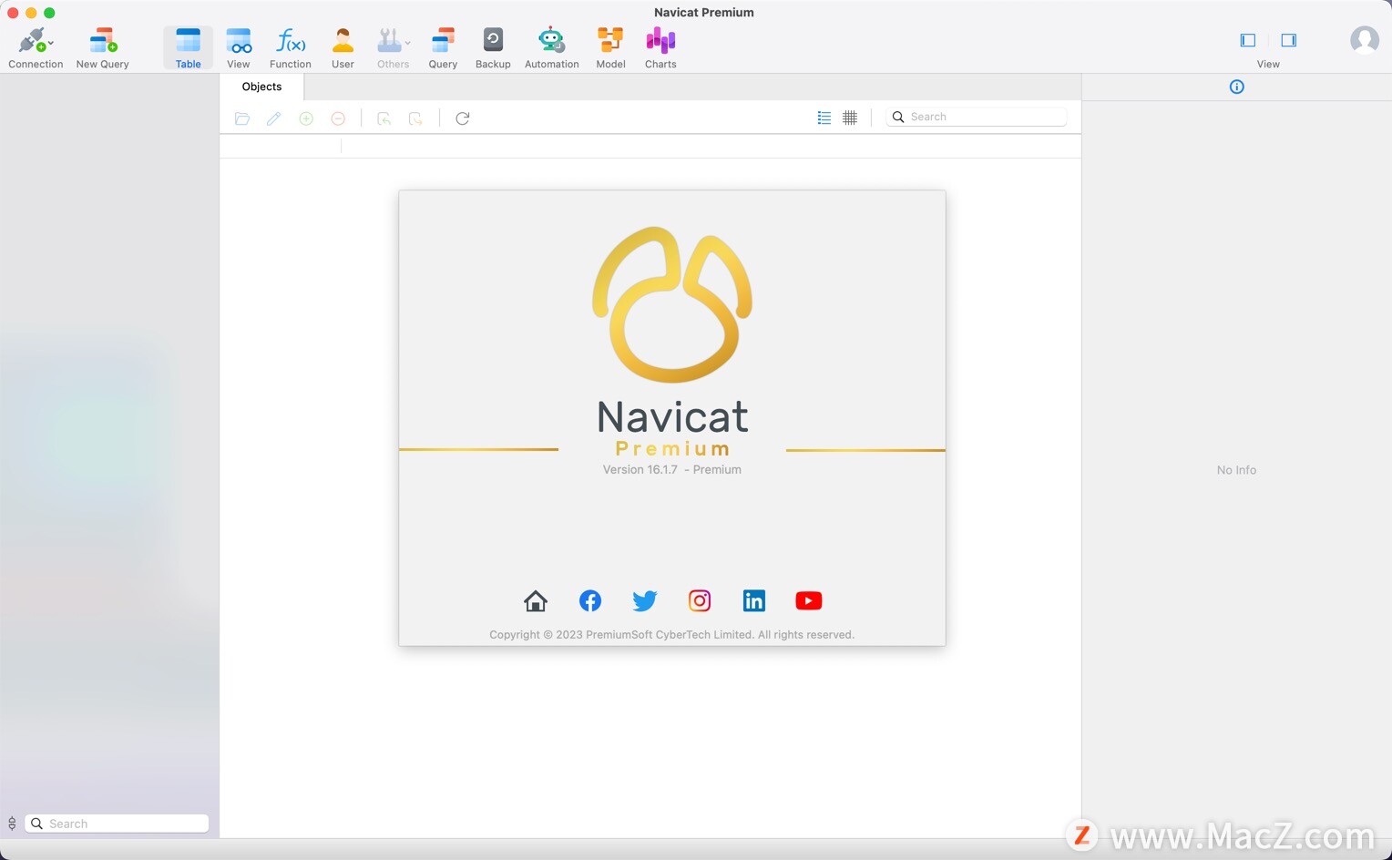 Navicat Premium for Mac(多连接数据库管理工具)