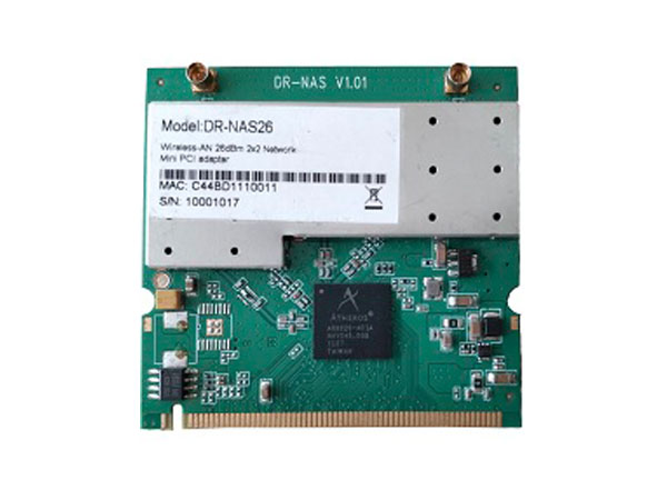 AR9223  wallys card network 802.11b/g/n 2 MMCX,5G  26dBm High-power
