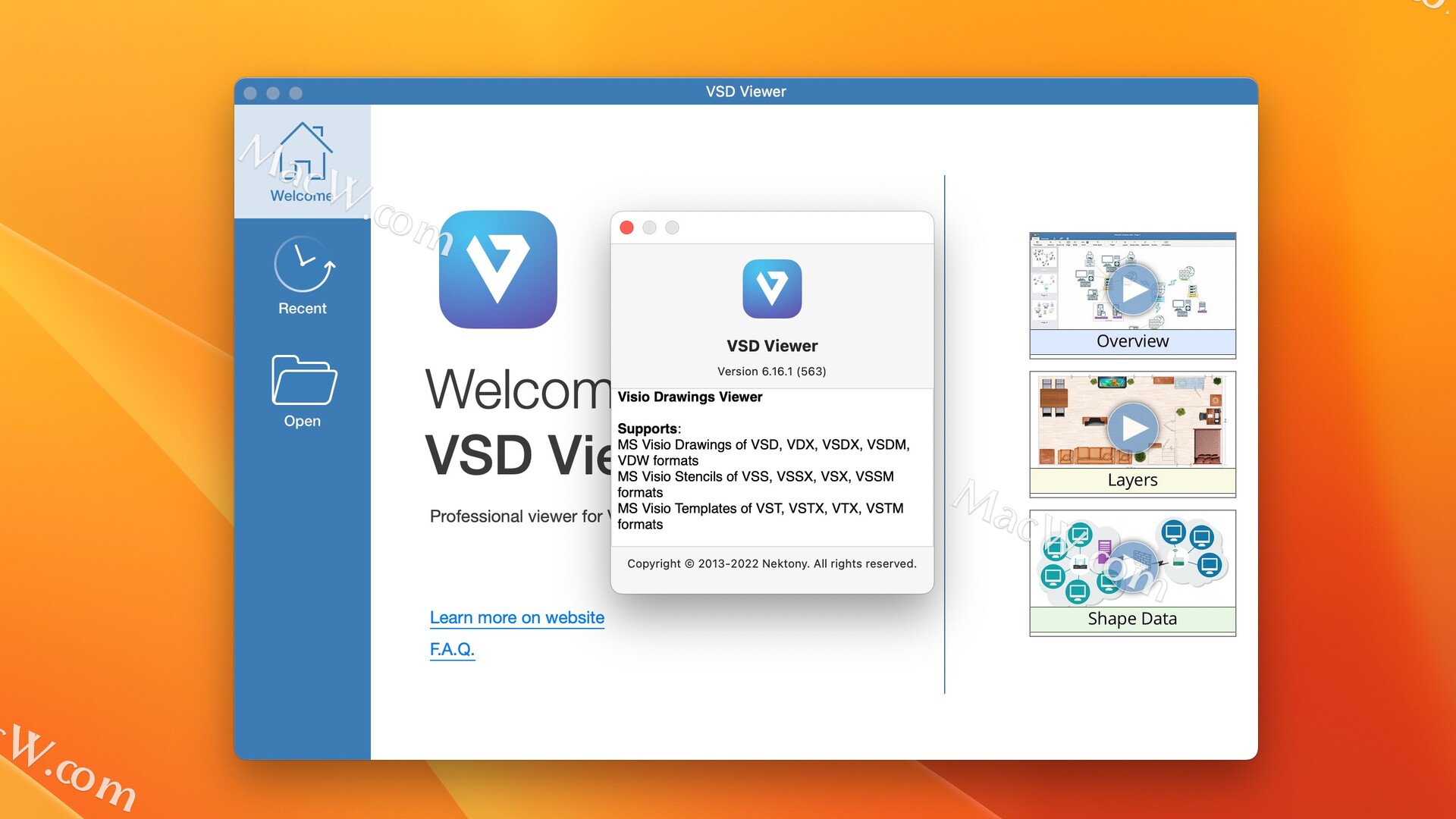 Mac用户必备的VSD文件查看器：VSD Viewer for Mac