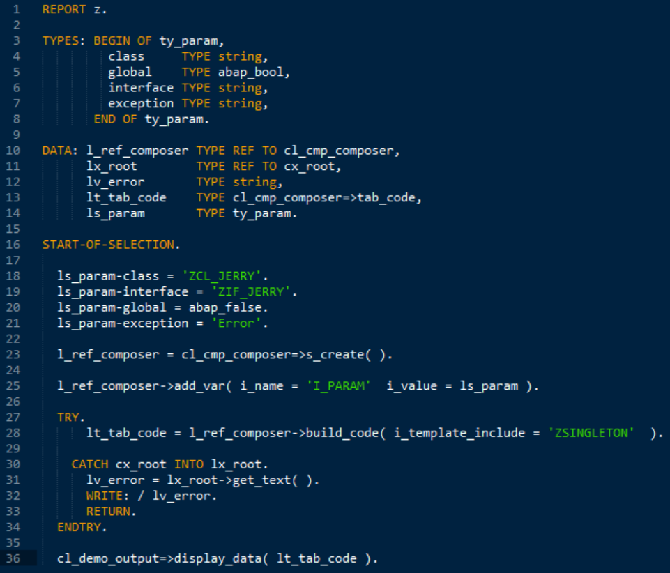 SAP ABAP关键字语法图和ABAP代码自动生成工具Code Composer