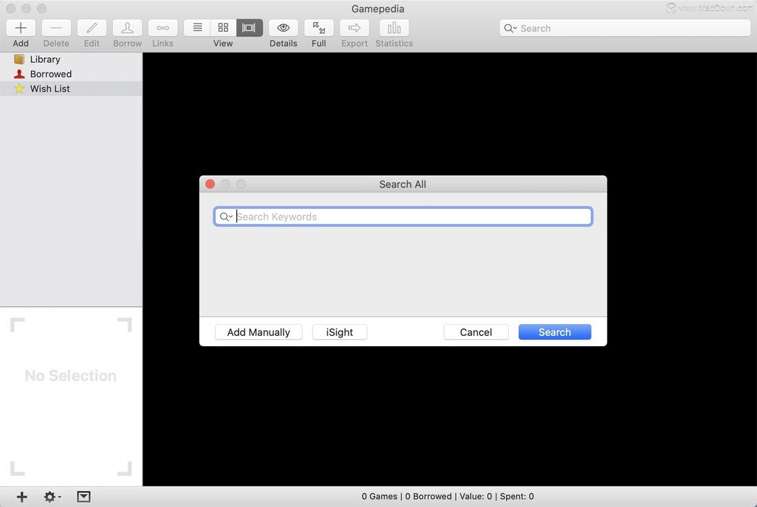 Gamepedia for mac(游戏搜索工具) v6.0.1