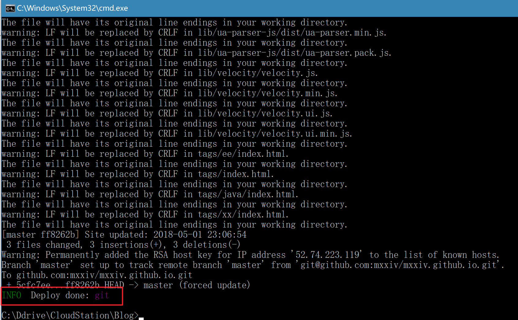 使用GitHub+Hexo快速搭建自己的技术博客