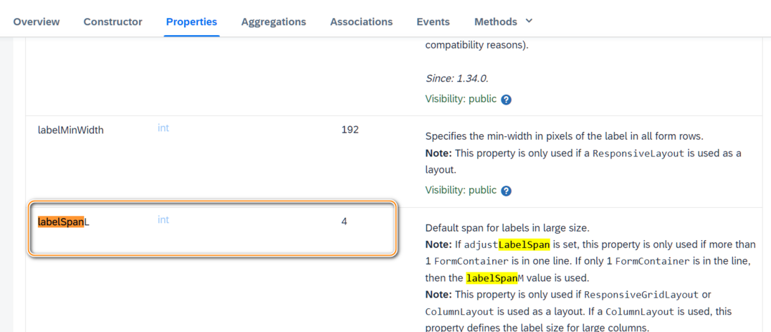 关于 SAP UI5 SimpleForm 控件里的 ColumnsL 和 labelSpanXL 的测试