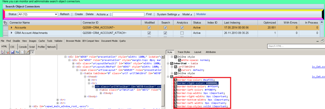 如何修改SAP ABAP webdynpro的背景色