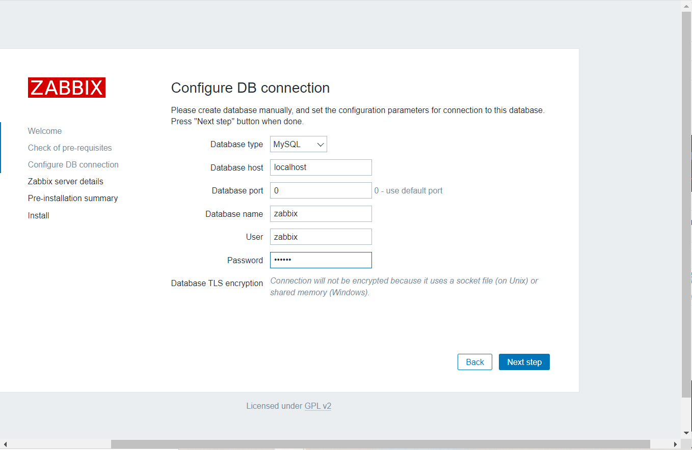 zabbix5.0安装以及配置中文