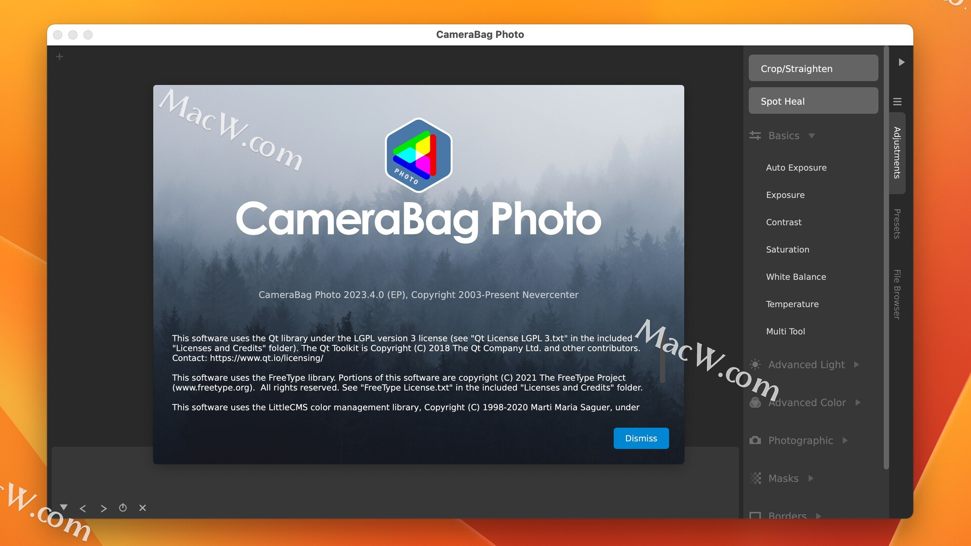 CameraBag Photo 照片滤镜工具 「Mac」