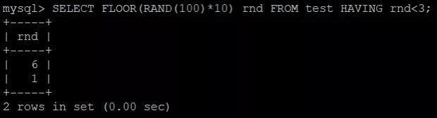 技术分享 | 使用 RAND() 函数过程中发现的诡异 Bug 分析