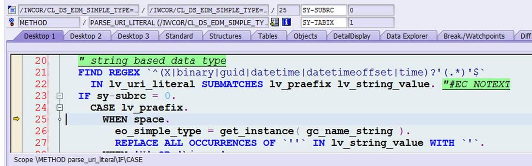 SAP gateway处理multiple key的逻辑
