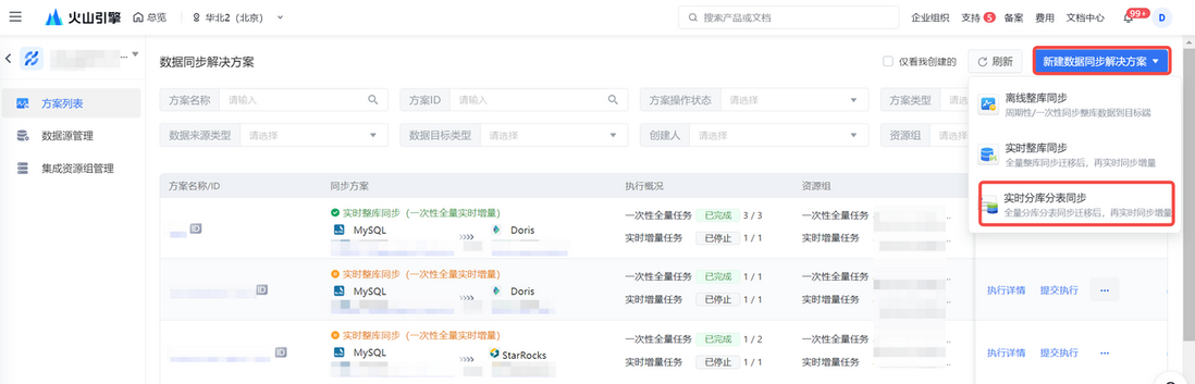 提升数据决策时效，火山引擎DataLeapCDC分库分表能力升级！
