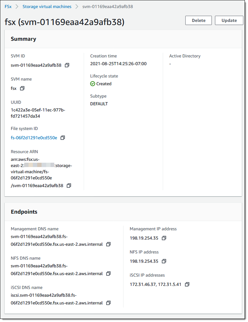 新增功能 – Amazon FSx for NetApp ONTAP