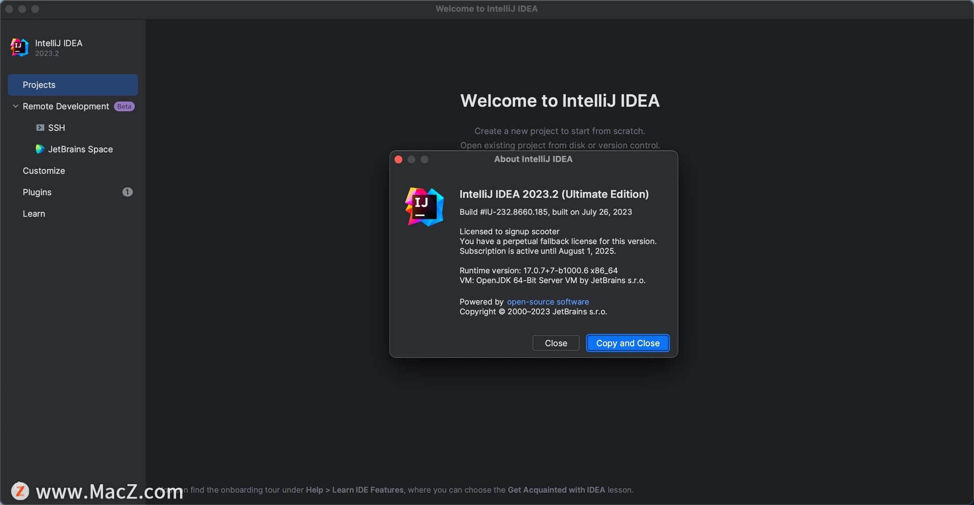 IntelliJ IDEA 2023.2汉化激活 附 IntelliJ IDEA 2023激活码 支持M1