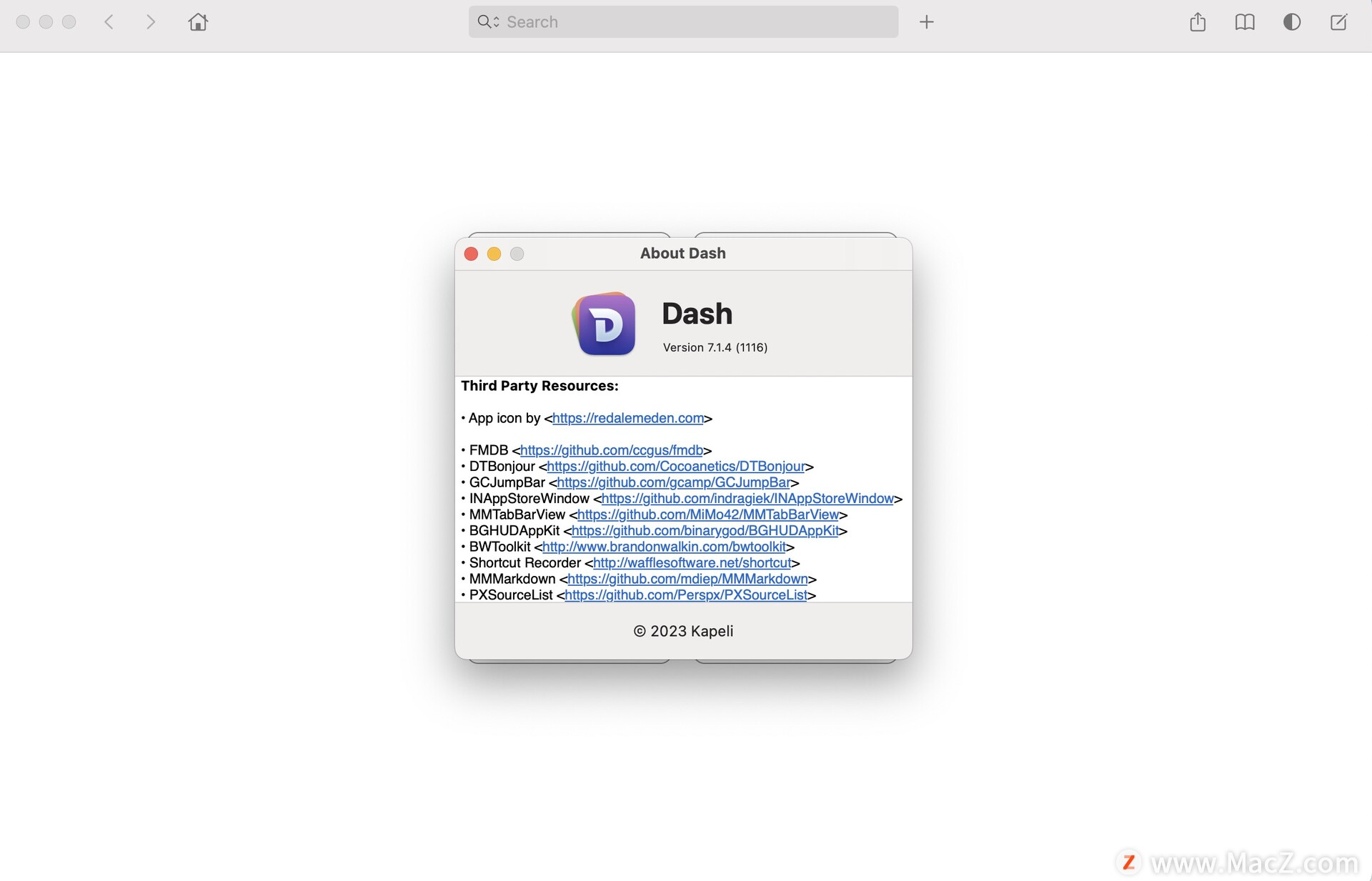 代码文档浏览器 Dash 最新激活版