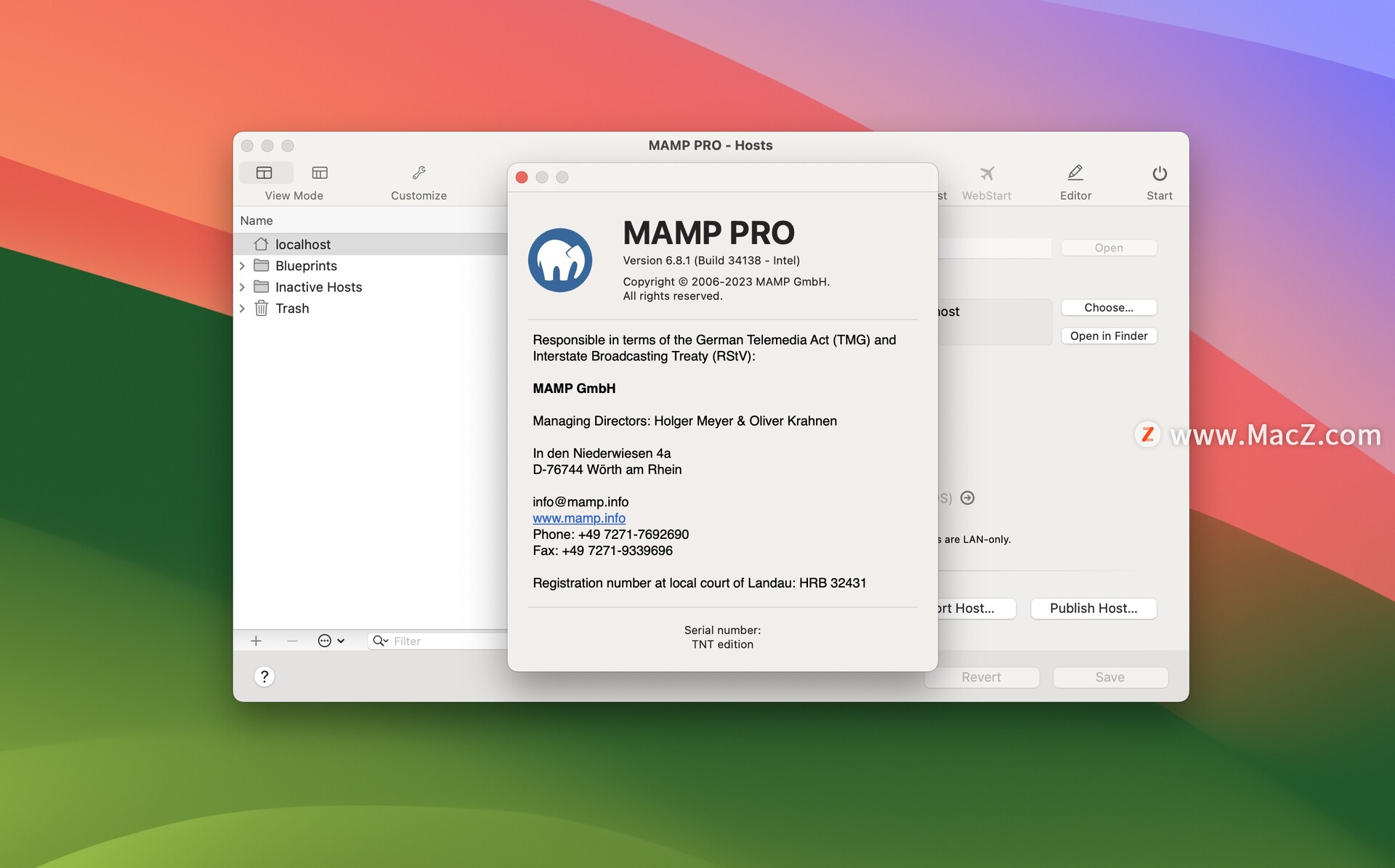 PHP/MySQL开发环境：MAMP Pro for Mac激活 支持M1