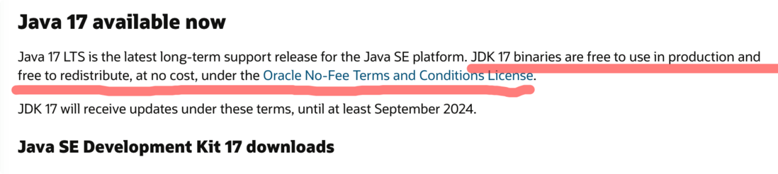 重磅！JDK 17 发布，Oracle 宣布从 JDK 17 开始正式免费。。